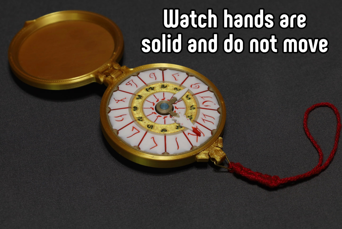 3D Printed: Nimue’s Frozen Pocket Watch