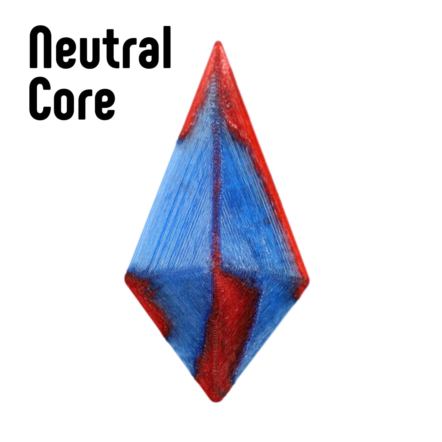 3D Printed: Replica 'Welsh Cat' Core Crystals
