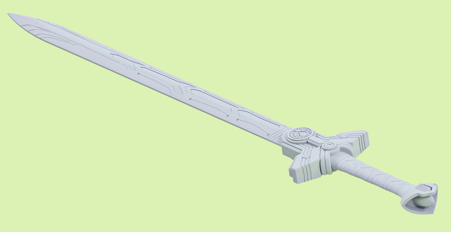 Addam's Greatsword: 3D Printing File Set