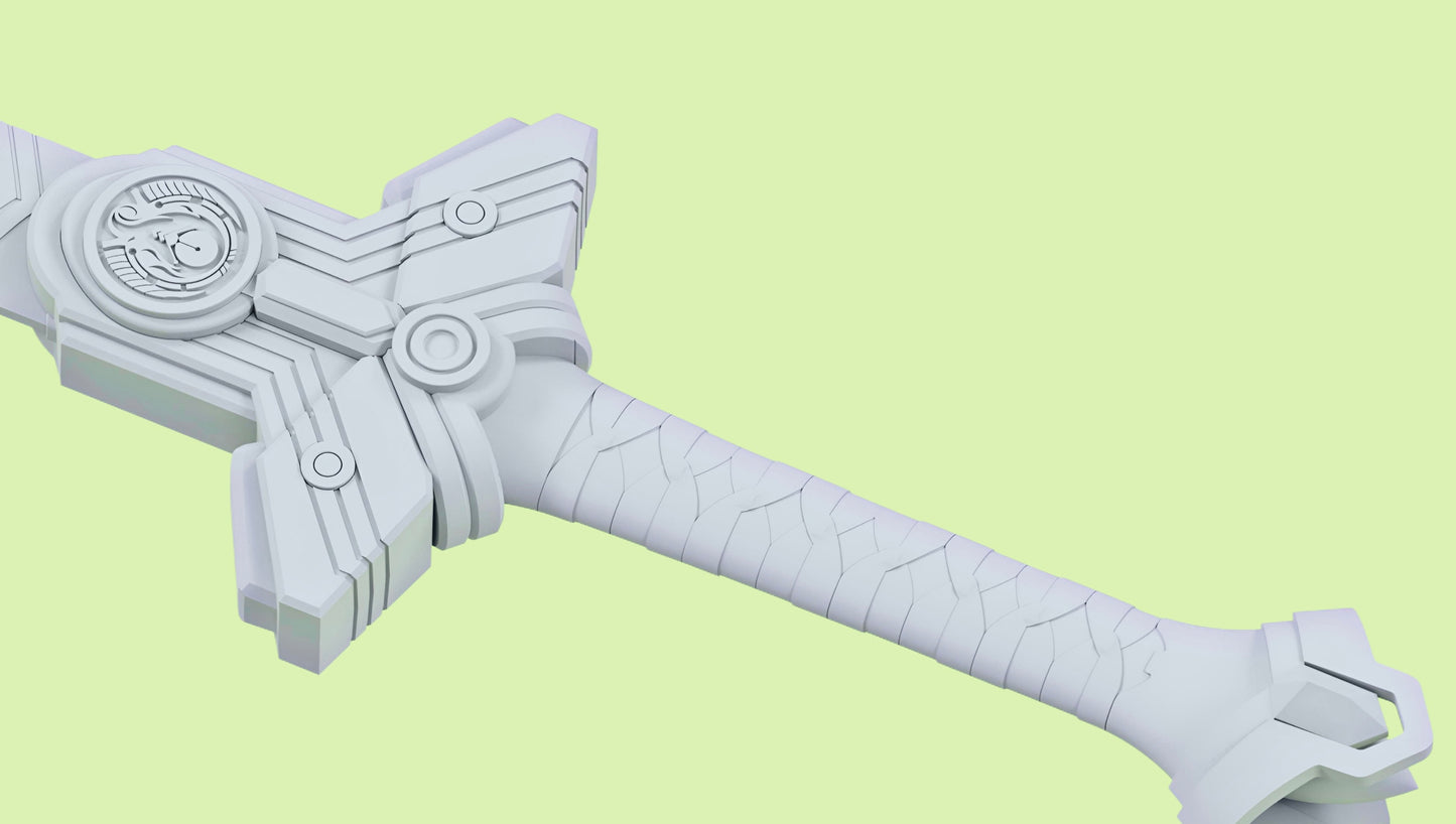 Addam's Greatsword: 3D Printing File Set