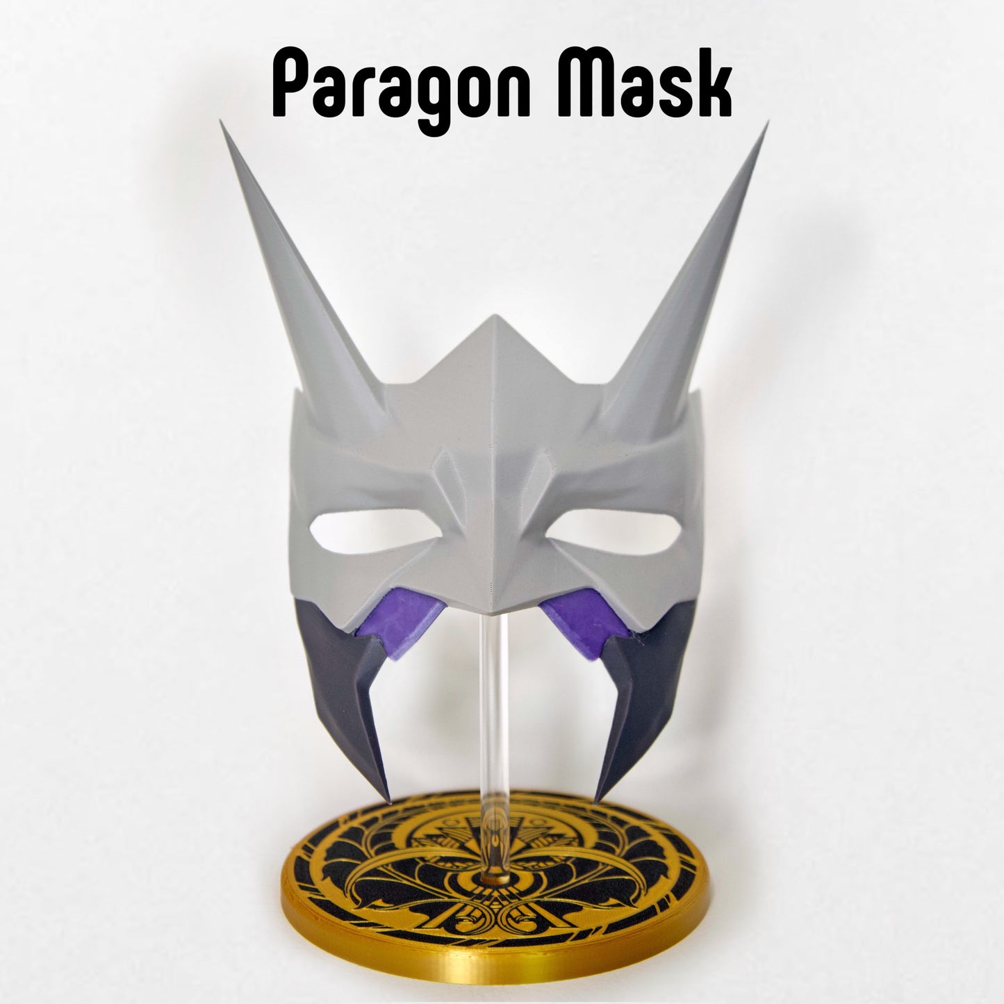 3D Printed: Replica ‘Paragon’ Mask & Display Stand