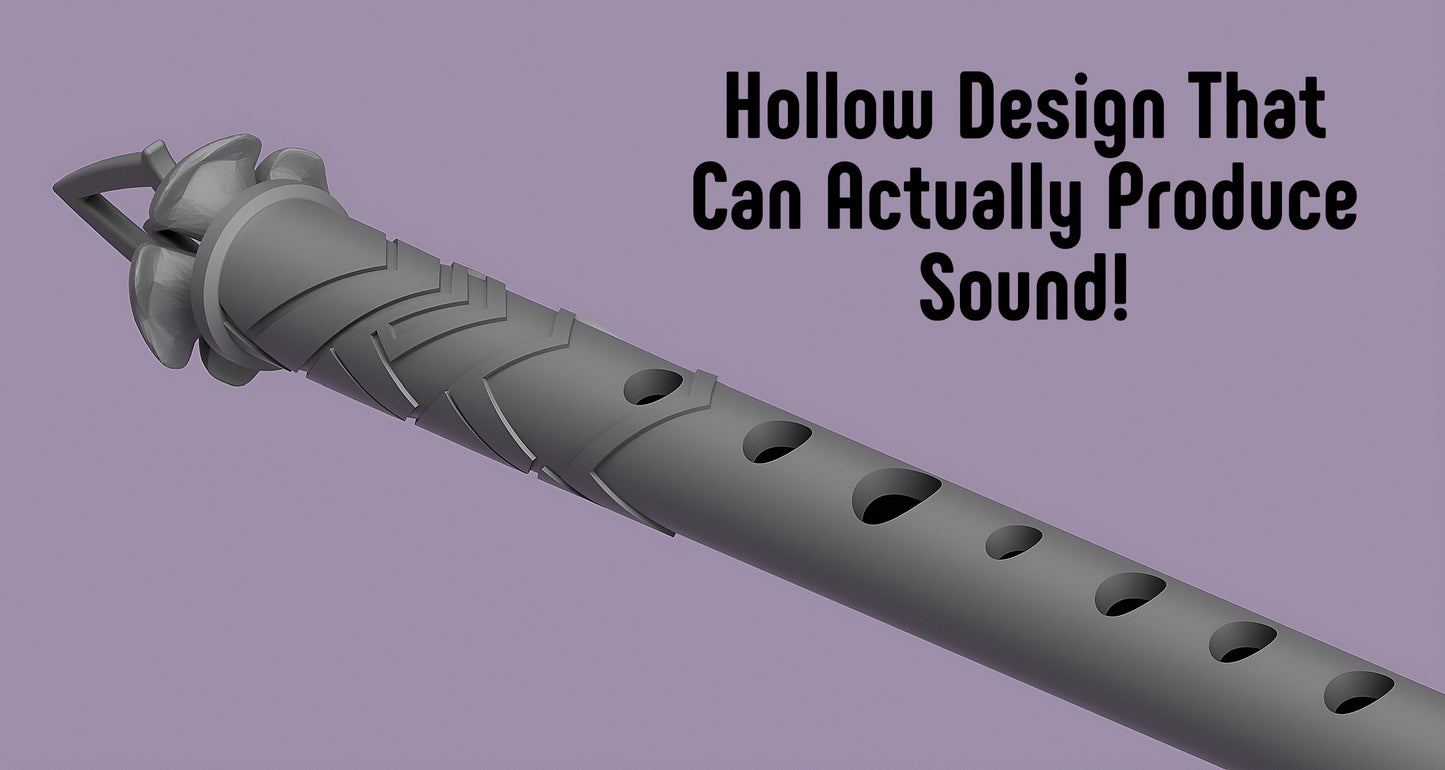Mio’s Shinobue Flute: 3D Printing File Set