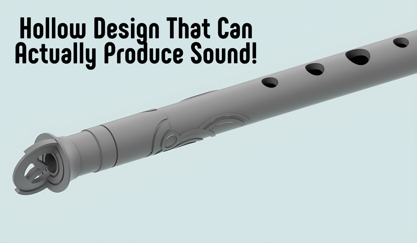 Noah’s Shinobue Flute: 3D Printing File Set
