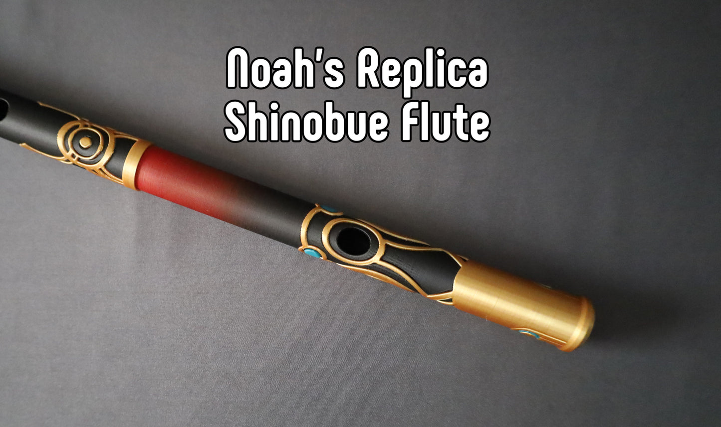 3D Printed: Replica Flute- Noah