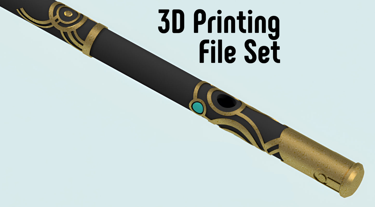 Noah’s Shinobue Flute: 3D Printing File Set