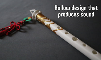 3D Printed: Replica Flute (Version M) Personalized Message