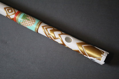 3D Printed: Replica Flute (Version M) Personalized Message