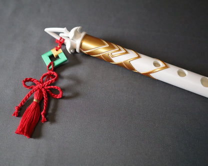 3D Printed: Replica Flute (Version M) Personalized Message