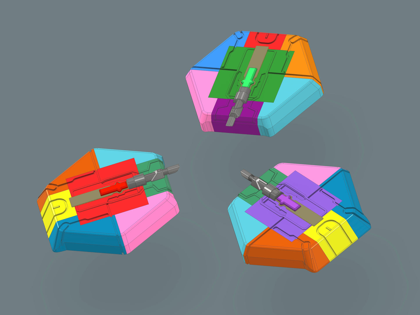 Trinity Processor: 3D Printing File Set
