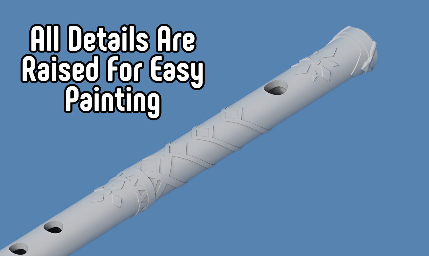 Miyabi’s Shinobue Flute 3D Printing File Set